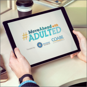 Join the National Movement with #MoveAheadWithAdultEd