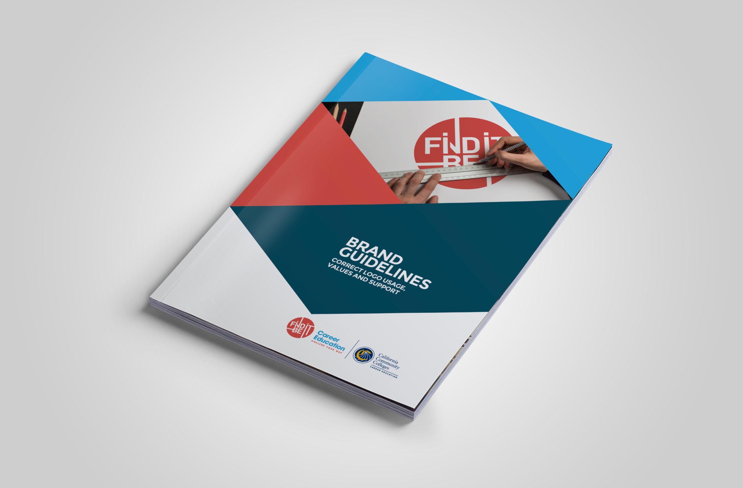 This is FCM portfolio for CTE brand guidelines design