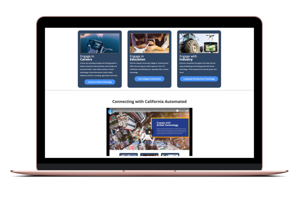 This is FCM portfolio for Drone Desktop mockup design