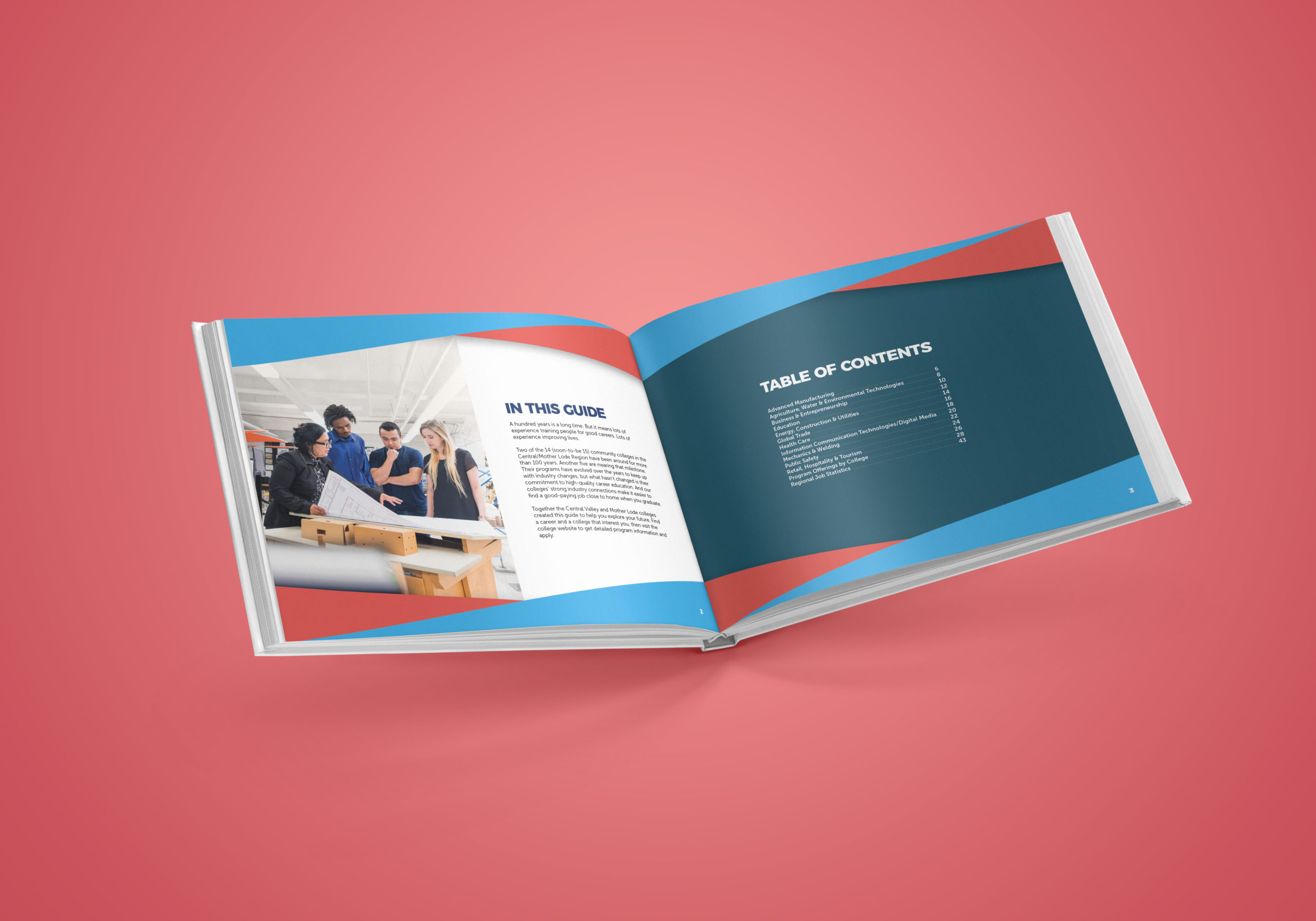This is FCM portfolio for Find it. be. it look book design