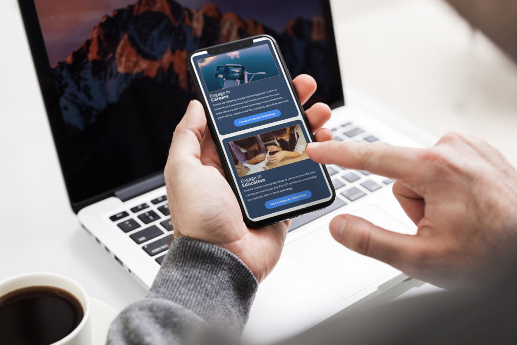 This is FCM portfolio for Mobile mockup