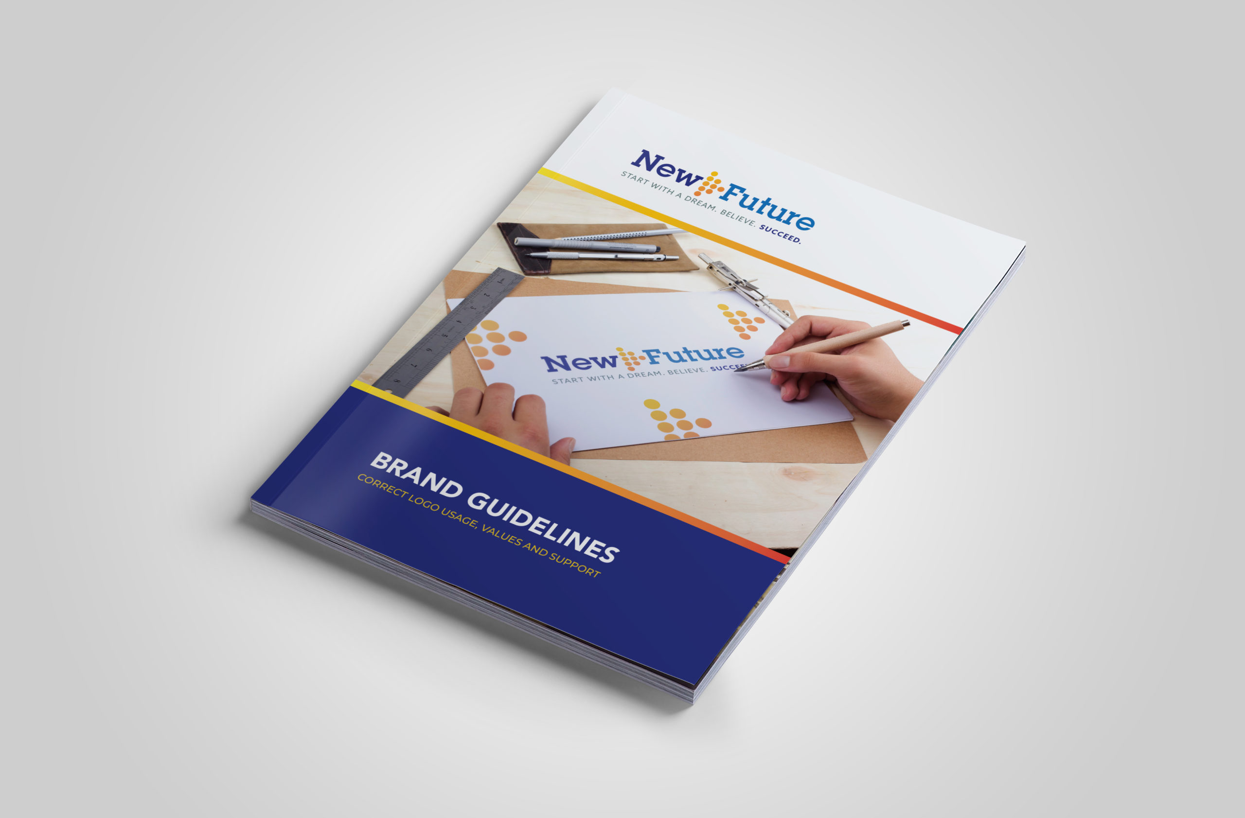 This is FCM portfolio for ACCEL brand guidelines design