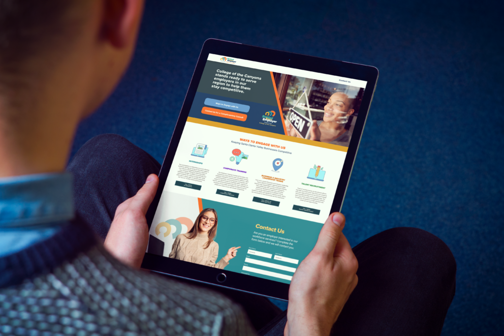 This is FCM portfolio for COC CTE website mockup