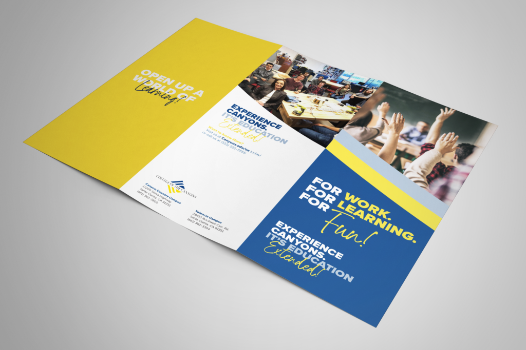 This is FCM portfolio for COC brochure mockup